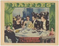 5y0885 RAFFLES Other Company LC 1939 David Niven & Olivia De Havilland at nightclub, ultra rare!