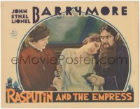 5y0887 RASPUTIN & THE EMPRESS LC 1932 Lionel Barrymore, Ethel Barrymore & Diana Wynyard, ultra rare!