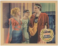 5y0898 ROMAN SCANDALS LC 1933 wacky Eddie Cantor between pretty Ruth Etting & Alan Mowbray!