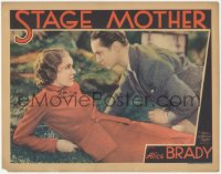 5y0931 STAGE MOTHER LC 1933 romantic close up of beautiful Maureen O'Sullivan & Franchot Tone, rare!