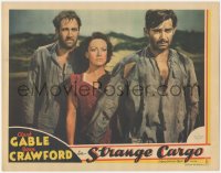 5y0938 STRANGE CARGO LC 1940 Joan Crawford with Devil's Island convicts Clark Gable & Ian Hunter!