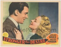 5y0940 STRONGER THAN DESIRE LC 1939 nothing can come between Virginia Bruce & Walter Pidgeon, rare!