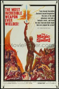 5y1249 MAGIC SWORD 1sh 1961 Gary Lockwood wields the most incredible weapon ever!