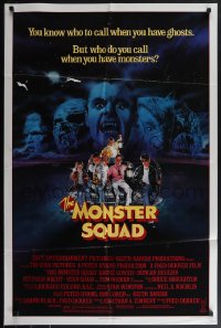 5y1278 MONSTER SQUAD 1sh 1987 art of young heroes and classic villains by Craig!