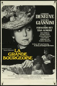 5y1284 MURRI AFFAIR 1sh 1977 Fatti di gente perbene, La Grande Bourgeoise, Catherine Deneuve!