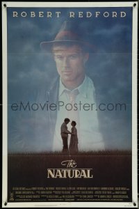 5y1287 NATURAL 1sh 1984 Robert Redford, Robert Duvall, directed by Barry Levinson, baseball!