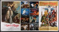 5y0453 LORD OF THE RINGS 1-stop poster 1978 Bakshi, classic J.R.R. Tolkien novel, different art!