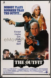 5y1305 OUTFIT 1sh 1973 nobody plays rougher than Robert Duvall, Joe Don Baker & Karen Black!