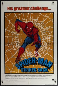 5y1391 SPIDER-MAN STRIKES BACK int'l 1sh 1978 Marvel Comics, Spidey in his greatest challenge!