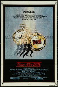 5y1450 TIME AFTER TIME int'l 1sh 1979 Malcolm McDowell as H.G. Wells, David Warner as Jack the Ripper!