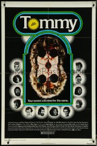 5y1454 TOMMY 1sh 1975 The Who, Daltrey, mirror image, your senses will never be the same!