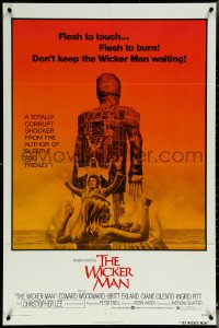 5y1502 WICKER MAN 1sh 1974 Christopher Lee, Britt Ekland, English cult horror classic!