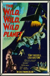 5y1505 WILD, WILD, WILD PLANET 1sh 1965 I Criminali Della Galassia, Italian sci-fi!