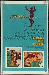 5y1520 ZORBA THE GREEK 1sh 1965 Anthony Quinn, Irene Papas, Alan Bates, Michael Cacoyannis