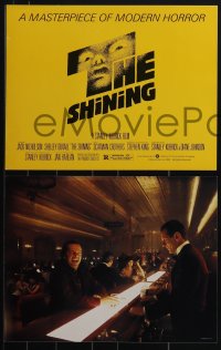 5y0485 SHINING 9 color 10.75x14 stills 1980 Stephen King & Stanley Kubrick masterpiece, Saul Bass art!