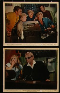 5y1787 AROUND THE WORLD UNDER THE SEA 8 color 8x10 stills 1966 Lloyd Bridges, great scuba diving fantasy!