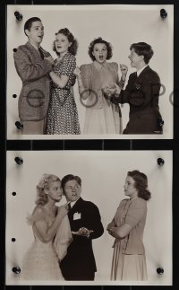 5y1807 BABES IN ARMS 4 deluxe 8x10 stills 1939 Judy Garland and Mickey Rooney with top cast!