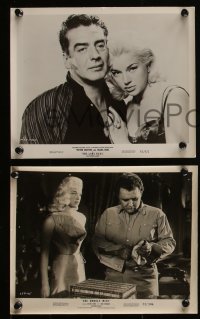 5y1835 DIANA DORS 3 8x10 stills 1950s the super sexy English beauty w/ Steiger, Mature, Constantine!