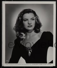 5y1837 ELLA RAINES 3 8x10 stills 1940s wonderful close-up seated portrait images of the star!