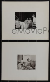 5y1796 GIANT 6 8x10 stills 1956 all candid images of Elizabeth Taylor and Rock Hudson!