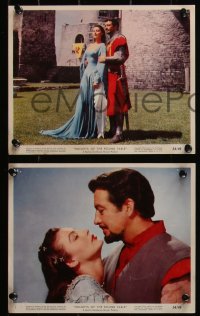 5y1781 KNIGHTS OF THE ROUND TABLE 12 color 8x10 stills 1954 Robert Taylor as Lancelot, Ava Gardner!