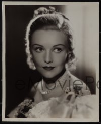 5y1867 MADELEINE CARROLL 2 8x10 stills 1930s wonderful portrait images of the sexy star!