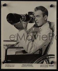 5y1870 REAR WINDOW 2 8x10 stills R1962 Hitchcock classic, voyeur Jimmy Stewart & sexy Grace Kelly!