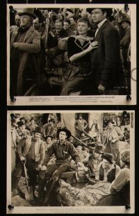 5y1776 UNION PACIFIC 14 8x10 stills 1939 great images of Barbara Stanwyck, Joel McCrea & Preston!