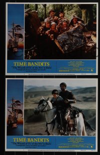 5y0984 TIME BANDITS 8 LCs R1982 Sean Connery, Michael Palin, Shelley Duvall, directed by Gilliam!