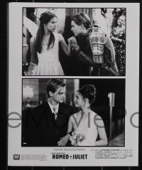 5y0494 ROMEO & JULIET presskit w/ 5 stills 1996 Leonardo DiCaprio, Claire Danes, modern Shakespeare!