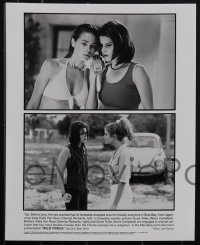 5y0496 WILD THINGS presskit w/ 7 stills 1998 Neve Campbell, Denise Richards, Kevin Bacon, Dillon