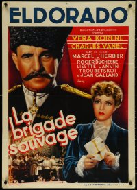 5z0182 SAVAGE BRIGADE pre-war Belgian 1939 Marcel L'Herbier directed, Vera Korene, Charles Vanel!