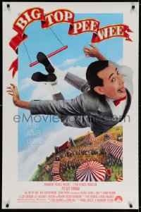 5z0319 BIG TOP PEE-WEE 1sh 1988 Paul Reubens is a hero, lover & legend, Barry E. Jackson art!