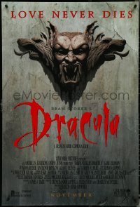 5z0330 BRAM STOKER'S DRACULA advance DS 1sh 1992 Francis Ford Coppola, Oldman & Ryder, unrated!