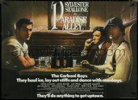 5z0112 PARADISE ALLEY British quad 1978 Anne Archer, Armand Assante, Sylvester Stallone directs!