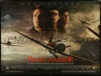 5z0113 PEARL HARBOR DS British quad 2001 World War II fighter planes flying over laundry line!