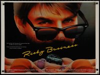 5z0213 RISKY BUSINESS French 24x32 1984 Tom Cruise in cool shades by Jouineau Bourduge!