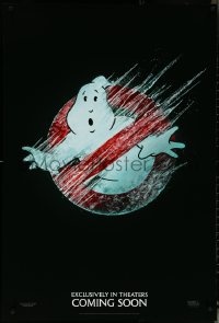 5z0406 GHOSTBUSTERS: FROZEN EMPIRE teaser DS 1sh 2024 Bill Murray, Ernie Hudson, Dan Aykroyd, classic logo!