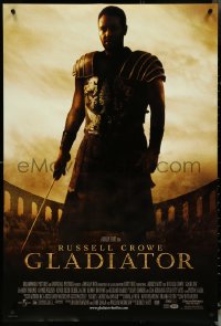 5z0409 GLADIATOR DS 1sh 2000 Russell Crowe, Joaquin Phoenix, Ridley Scott directed!