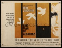 5z0831 BIRDMAN OF ALCATRAZ 1/2sh 1962 Burt Lancaster in John Frankenheimer's prison classic!