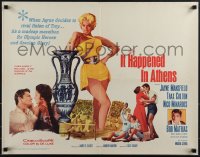 5z0846 IT HAPPENED IN ATHENS 1/2sh 1962 super sexy Jayne Mansfield rivals Helen of Troy, Olympics!