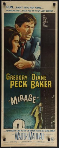 5z0701 MIRAGE insert 1965 is the key to Gregory Peck's secret in his mind, or in Diane Baker's arms