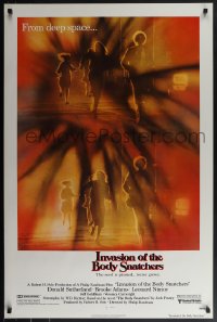 5z0435 INVASION OF THE BODY SNATCHERS 1sh 1978 Kaufman classic remake of sci-fi thriller!