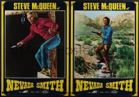 5z0879 NEVADA SMITH 10 Italian 19x26 pbustas R1970s Steve McQueen never forgot how to hate!