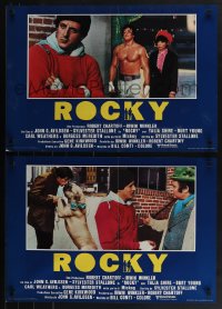 5z0902 ROCKY 4 Italian 18x26 pbustas R1980s different Sylvester Stallone & Talia Shire, boxing!