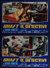 5z0880 SHAFT 10 Italian 18x26 pbustas 1971 completely different Richard Roundtree, ultra rare!