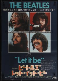 5z0959 LET IT BE Japanese 1970 Beatles, John Lennon, Paul McCartney, Ringo Starr, George Harrison!