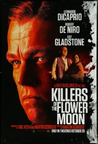 5z0454 KILLERS OF THE FLOWER MOON teaser DS 1sh 2023 Scorsese, Leonardo DiCaprio, De Niro, Gladstone!