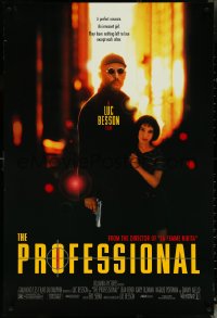 5z0461 LEON DS 1sh 1994 Luc Besson's The Profesional, image of Jean Reno & young Natalie Portman!