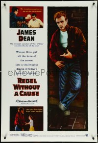 5z0550 REBEL WITHOUT A CAUSE DS 1sh R2005 Nicholas Ray, James Dean, a bad boy from a good family